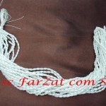 Margele albe la sirag cod 163