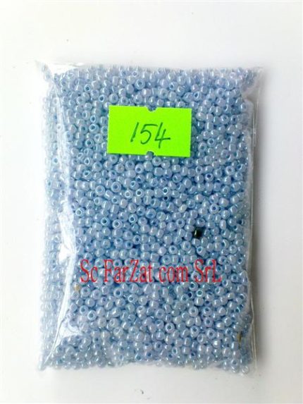 Margele bleu 2mm cod 154 B