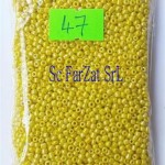 Margele galben sidefat 2 mm cod 47