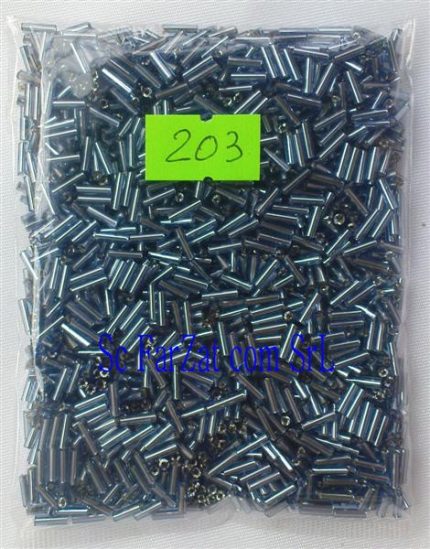 Margele gri 6 mm cod 203