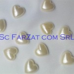 Margele forma inima 14 x 14 mm - Cod 12