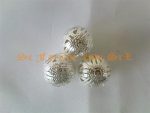 Margele metalice filigran 12mm - imagine 5