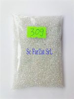 Margele albe transparente 2 mm - Cod 309 - imagine 2