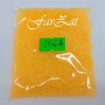 Margele transparente cu miez portocaliu 2 mm cod 156 A