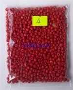 Margele rosii 4 mm cod 028 - imagine 4