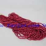 Margele rosii la sirag de 8x4 mm cod 166