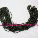 Margele - verde inchis la sirag de 3 mm cod 182