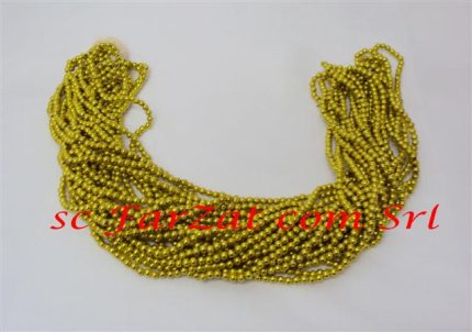 Margele verde oliv la sirag de 4 mm cod 149
