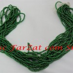 Margele verzi la sirag de 3 mm cod 181