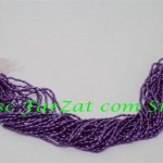 Margele violet la sirag de 6x3 mm cod 157