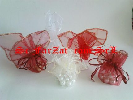 Marturii din organza rotunde