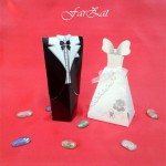 Cutiute marturii carton mire si mireasa model 2