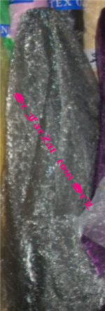 Organza creponata gri - imagine 5