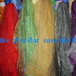 Organza creponata gri