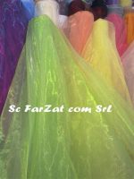 Organza verde fistic - imagine 2