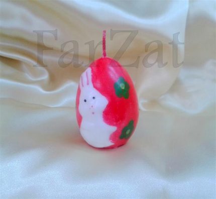 Ou lumanare Paste - Model cu iepuras