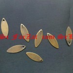 Paiete metalice ovala de 18 x 6 mm cod 5