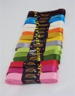 Panglica dublu satinata 2 cm/10 metri - imagine 2