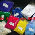 Pene decorative de cocos colorate