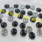 Pietre de cusut rotunde cu striatii de 10mm cod 129