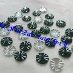 Pietre de cusut rotunde cu striati de 12mm cod 128