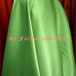 Tesaturi saten verde cosmote