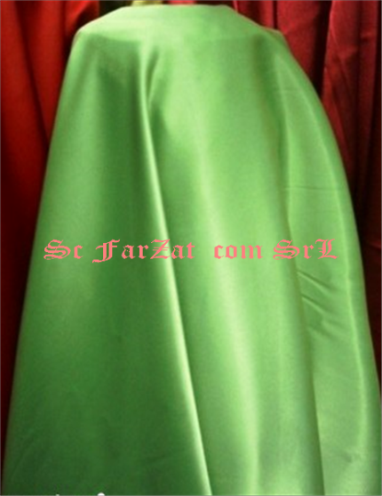 Tesaturi saten verde cosmote