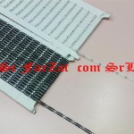 Snur cu strasuri distansate