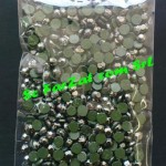 Strasuri de lipit argintiu metalic SS20