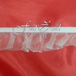 Terminatie organza incretita