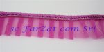 Terminatie din organza si paiete ciclam cod 22