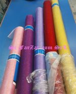 Tiul lila cu sclipici - imagine 3