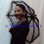 Umbrela dantela neagra cod 22