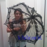 Umbrela dantela neagra cod 19