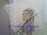 Umbrela dantelata crem cod 16 - imagine 3