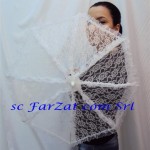 Umbrela mireasa alba cod 22