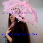 Umbrela mireasa roz cod 18