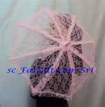 Umbrela mireasa roz cod 22 - imagine 6