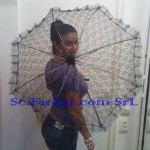 Umbrela miresei neagra cod 16