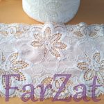 Dantela elastica ivoire Cod 419