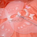 Aripi de fluture cu bentita si bagheta