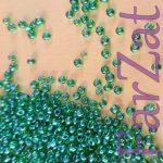 Margele sferice verzi 4 mm - Cod 769 - imagine 2