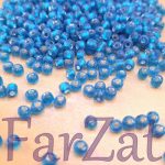 Margele 4 mm turcoaz spre albastru - Cod 658 - imagine 2