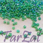 Margele sferice 3 mm verzi cu AB - Cod 719 - imagine 3