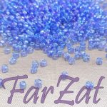 Margele sferice bleu cu AB 3 mm - Cod 735 - imagine 4