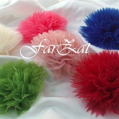 flori din organza (1)