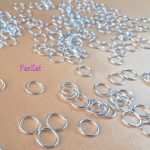 Anouri metalice - 1 cm