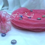 Saculeti corai pentru marturii - Set 50 buc