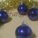 Globuri brad Craciun 7 cm - 5 / set - Cod 46