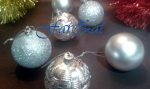Globuri de brad 6 cm - 6 / Set - Cod 28 - imagine 3